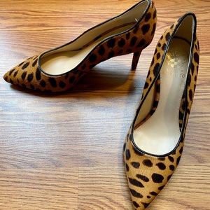 Vince Camuto Leopard Heels